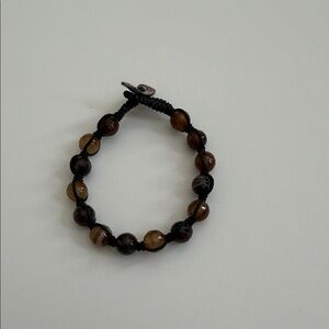 Tai Black and Brown Beaded Bracelet